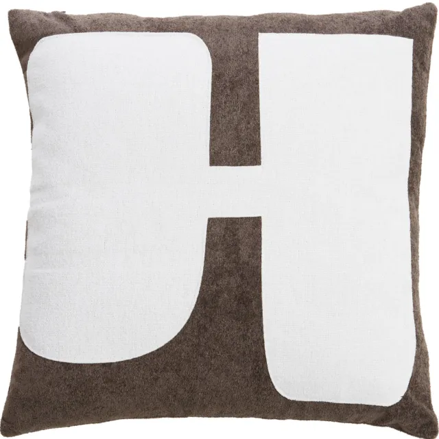 Light & Living sierkussen KEYEN bruin-crème (45 x 45 x 10 cm)