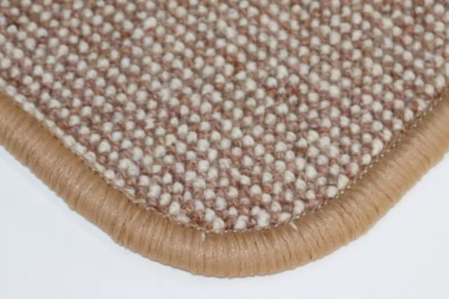 Prima vloerkleden Wollen Vloerkleed - Loper - Diva - terr - ecru - 70x140cm terra