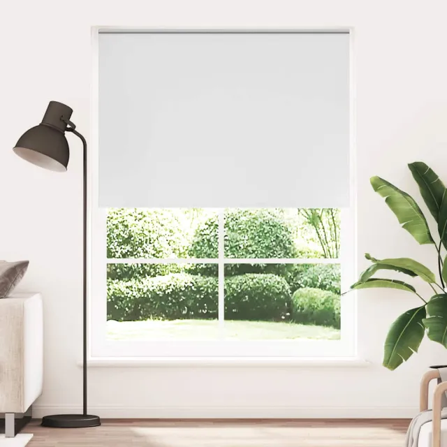vidaXL Rolgordijn verduisterend 164,4 x 230 cm stofbreedte 160 cm wit