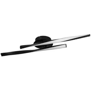Eglo Plafondlamp Adeje Zwart 8w