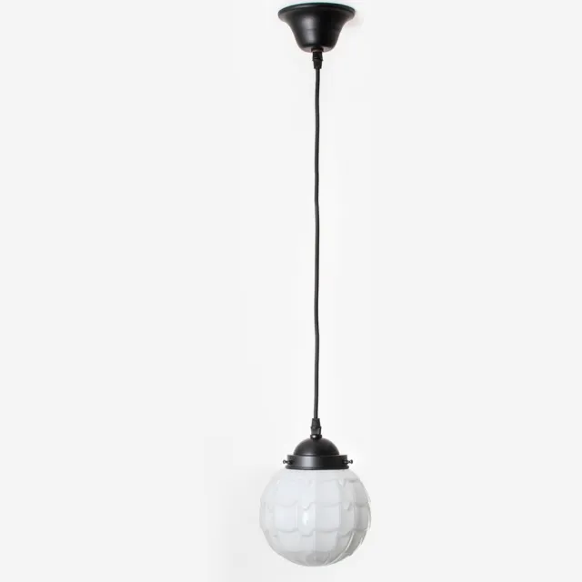 Coloured by Art Hanglamp aan snoer Artichoke Moonlight - Art Deco Trade Zwart