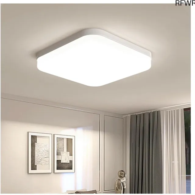 RFWR Moderne vierkante LED plafondlamp 36W - Oogbeschermend en energiebesparend voor elke ruimte 4000 K