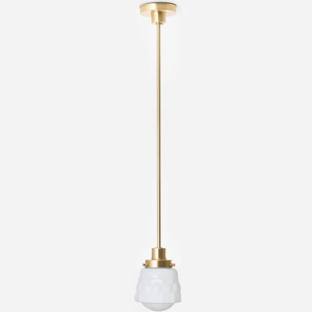 Coloured by Art Hanglamp Weimar 20's Messing - Art Deco Trade