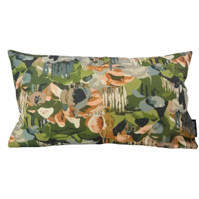 Gek op Kussens! Mountain Forest Kussenhoes | 30 x 50 cm | Katoen/Linnen blauw 30x50
