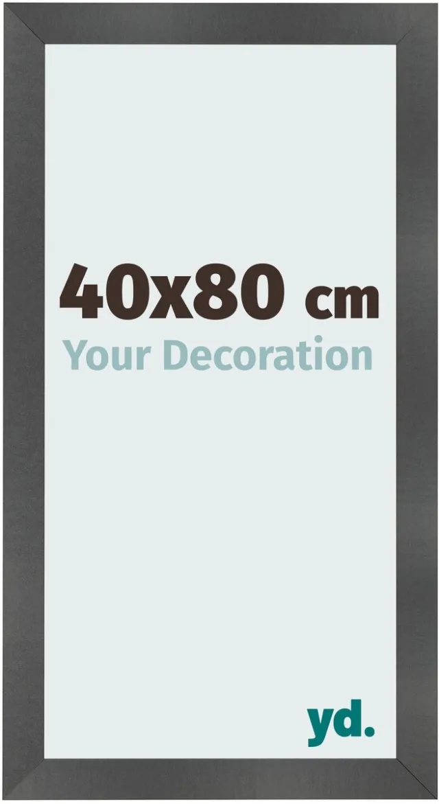 yd. Your Decoration - Fotolijst 40x80 cm - MDF - Zwart Mat - Pisa