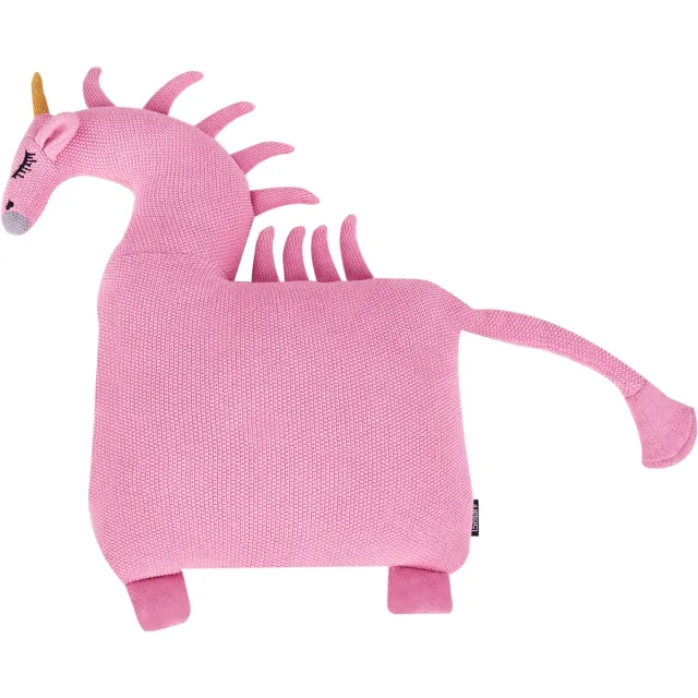 Beliani LAMMI - Sierkussen set van 2 - Roze - 45 x 45 cm - Katoen