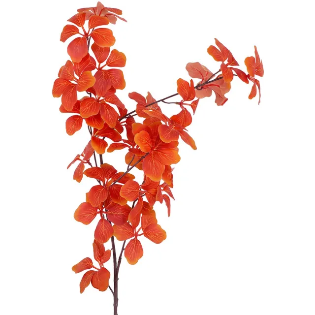 Clayre & Eef Kunstbloem Oranje Kunststof