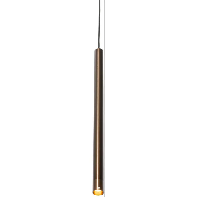 QAZQA iconic frini - Moderne Spot railsysteem verlichting, railverlichting geschikt voor led - 1 lichts - Ø 3 cm - Brons - Woonkamer | Slaapkamer | Keuken Brons - 1 lichts