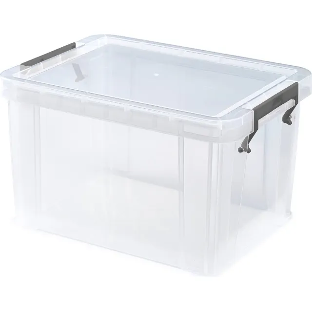 Whitefurze Allstore Opbergbox Afsluitbaar 5 liter - Polypropyleen - Transparant