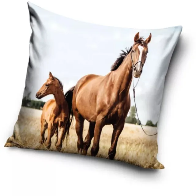 Horses Loyal Hearts kussenhoes 40x40 cm divers