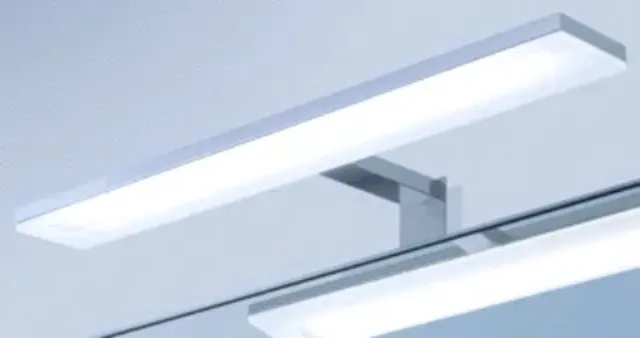 Raminex Silkline spiegelverlichting - Line Led chroom