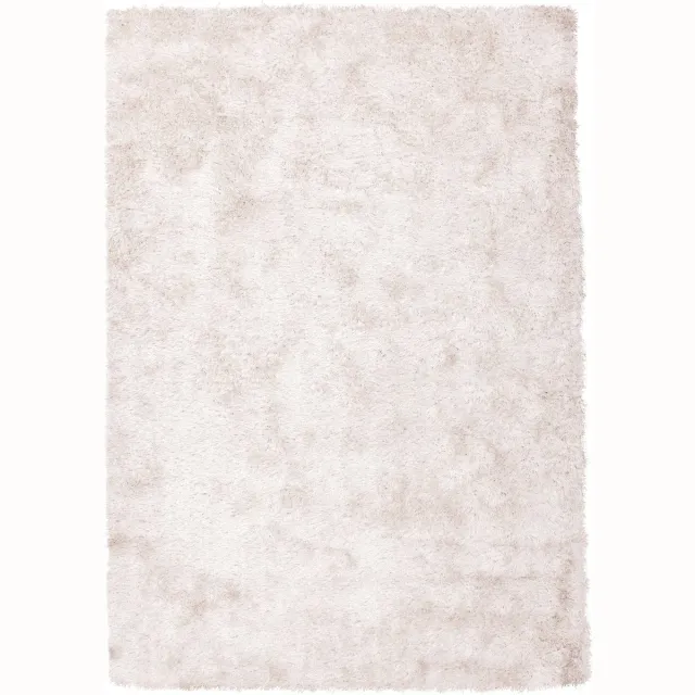 Padiro pluizig hoogpolig shaggy vloerkleed 160 x 230 cm - oudroze - modern effen ontwerp - met een zachte uitstraling - voor vloerverwarming - van polyester en katoen