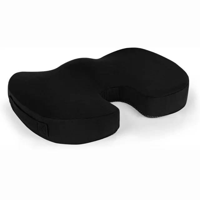 Aspero Ergonomisch zitkussen „Nairn“ zwart