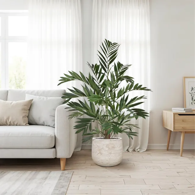 maxifleur Kunstplanten Parlour kunstpalm 120cm Groen