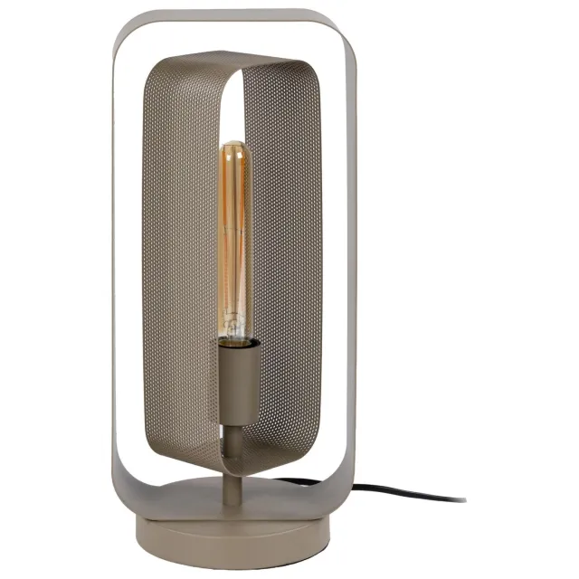 Nest of Nora Tafellamp Tayla - Industrieel draaibaar - Mesh metaal - Beige