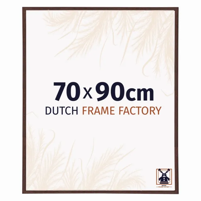 Dutch Frame Factory Fotolijst 70x90 cm - Kunststof - Bruin - Angers