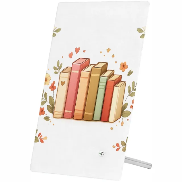 Mr Cadeautjes Glasframe 11 x 16 - design Een compacte, decoratieve collage rond een centraal hobby-on | cadeau Wit