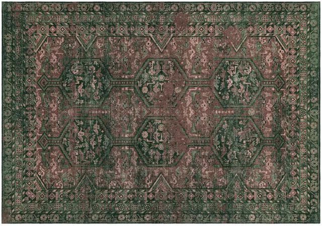 Loberon Vloerkleed Incantaro groen