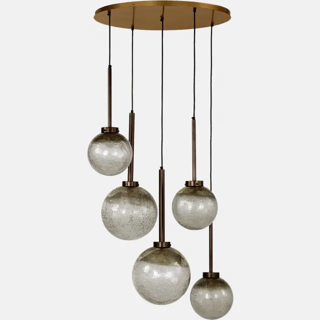 Loberon Hanglamp Norellis antiksilber/messing