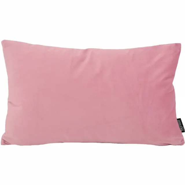 Gek op Kussens! Sierkussen Velvet Lichtroze Long | 30 x 50 cm | Velvet/Polyester