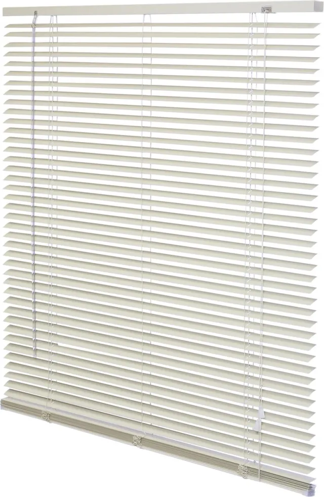 Intensions Aluminium Jaloezie - 25 mm - Uni Off White - 100x175 cm Wit