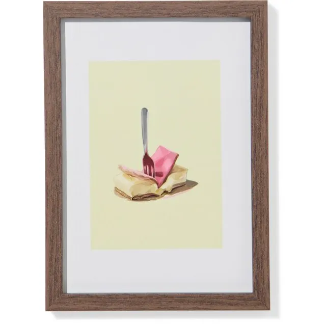 HEMA Fotolijst 10x15cm hout dun (donkerbruin)