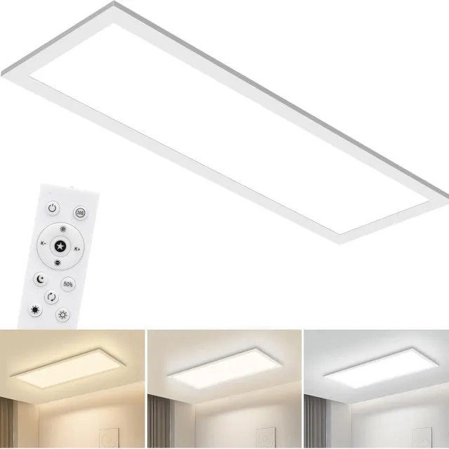 Oraymin LED Plafondlamp Wit 58x20 cm - 24W 3100LM - Dimbaar - 3000-6500K - Ultra Dun Paneel