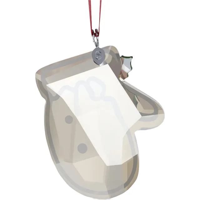 Swarovski beeldjes peperkoekhandschoen 5656276 | Holiday Cheers decoratieornament in want-stijl | feestdagen meerkleurig sierlijke stijl bruin