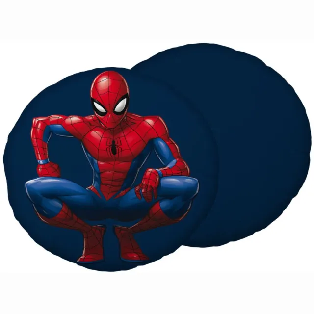 Spider-Man Spiderman sierkussen gevormd 35 x 26,5 cm Blauw