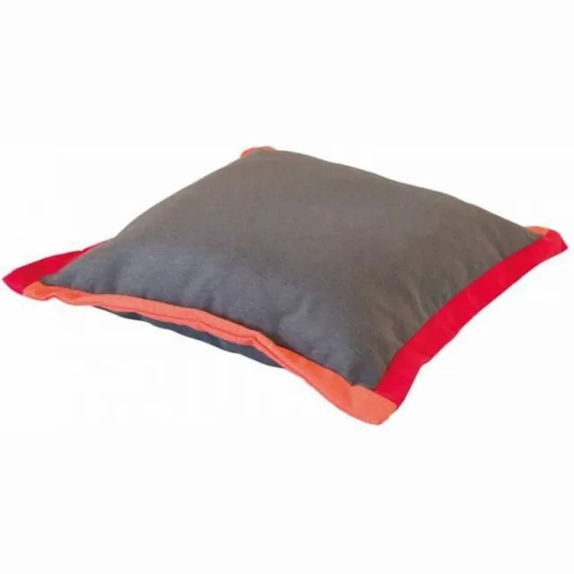Madison sierkussen 60x60 cm Balance Red Grijs