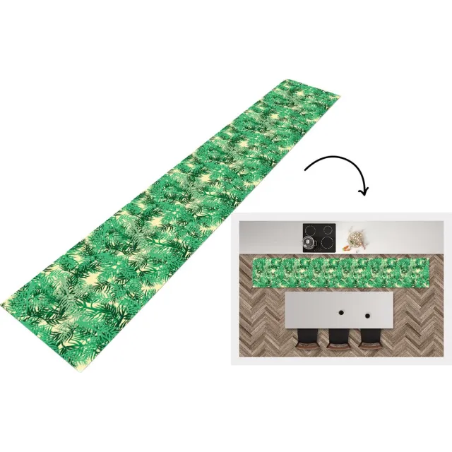 KitchenYeah Keukenloper - Keukenmat - Jungle - Patronen - Camouflage - Keuken vloerkleed Multicolor