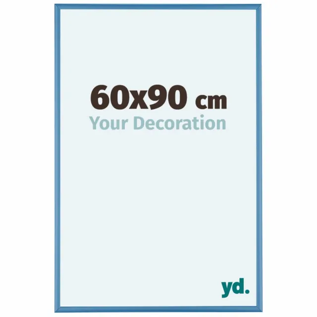 yd. Your Decoration - Fotolijst 60x90 cm - Aluminium - Staal Blauw - Kent