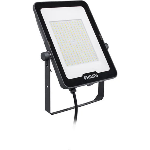 Philips Philips LED breedstraler Ledinaire BVP165 grijs 100W 11.000lm 110D - 3000K | IP65 symmetrisch Donkergroen