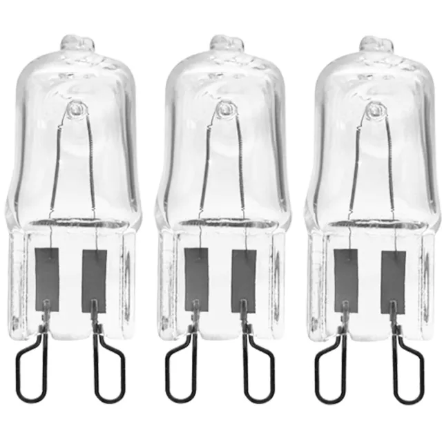 Modee Ovenlamp Halogeenlamp G9 - 40W 490lm 230V - Warm Wit Licht - 300 Graden - Dimbaar - 3 stuks