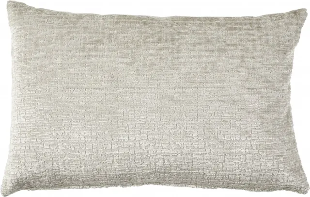 Woonexpress Sierkussen Fita - Velvet - Wit - 35x55 cm (BxH)