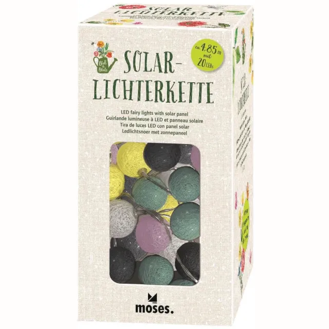 Moses Tuinverlichting Zonne-energie Led 485 Cm