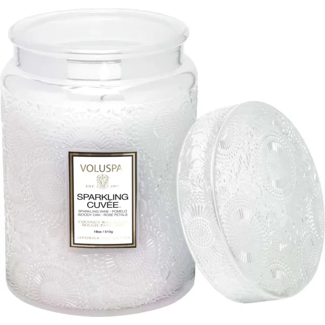 Voluspa Large Jar Sparkling Cuvee Parelmoer