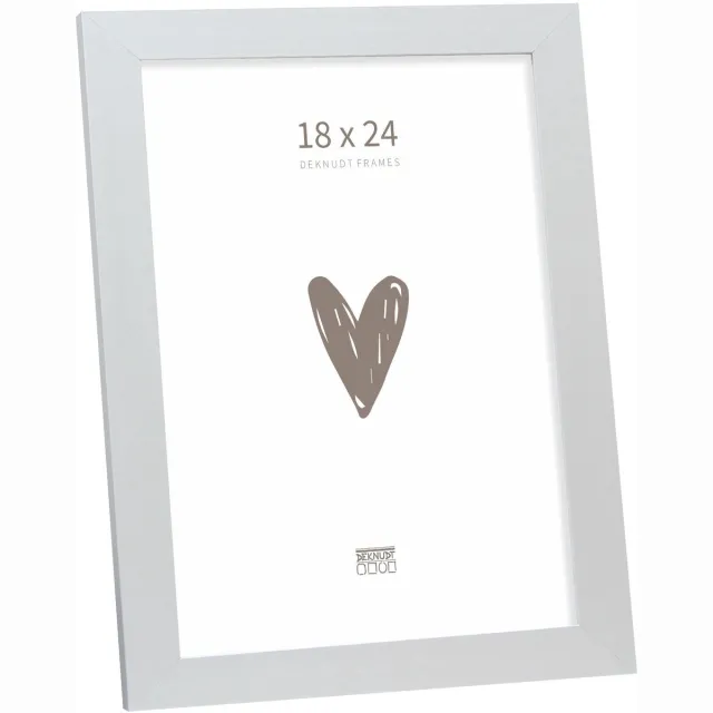 Deknudt Frames Fotolijst - Zilver - S44CD1 - Voor foto: 18x24 cm