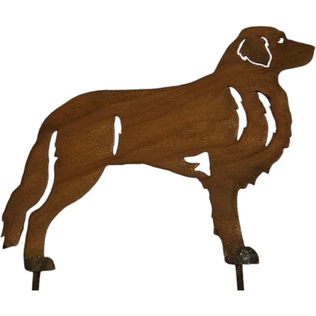Dream-Garden Gazonsteker Friese stabij hond Hidde 32x24cm Roest bruin