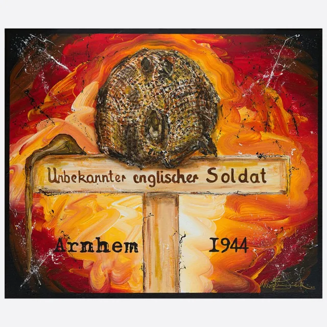 Airborne Zeefdruk Airborne Collection - Unknown English Soldier Aardetinten