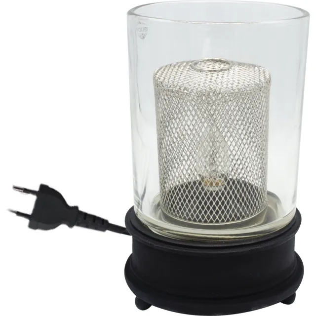 Scentchips brander voor geurparels - elektrisch - zwart