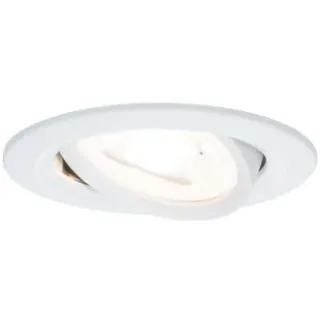 Paulmann Inbouwspot Led Nova Rond Kantelbaar 3-stapdim Wit 51mm Gu10 6,5w