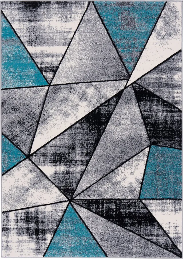 Pergamon Vloerkleed Designer Brilliant Magic Blauw