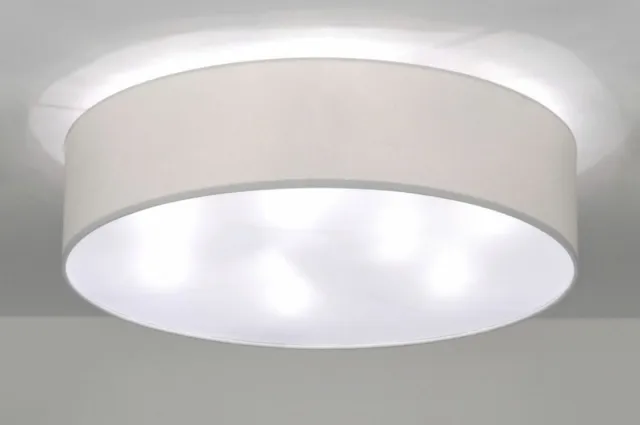 Lumidora Plafondlamp 71391 - Plafonniere - ARLES - 9 Lichts - E27 - Wit - Textiel - ⌀ 70 cm