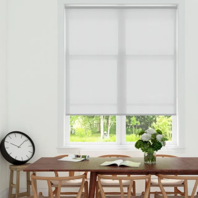 Decosol Rolgordijn Lichtdoorlatend - Screenstof Grijs (1527) - 120 x 190 cm