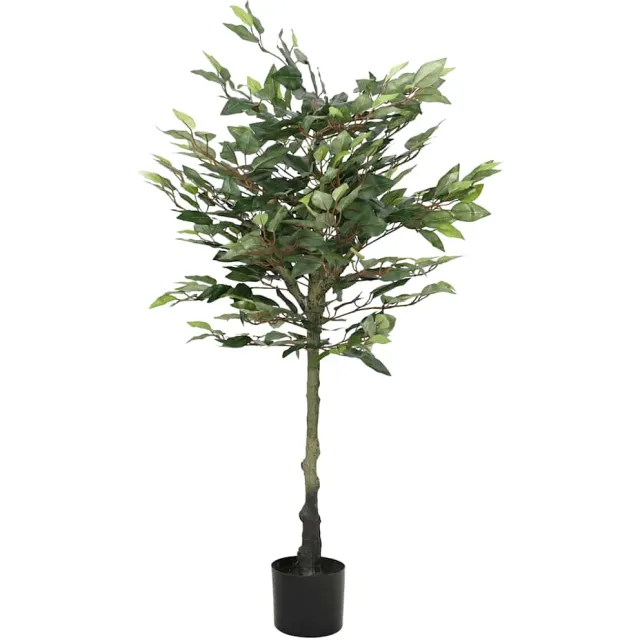 vidaXL Kunstfuxus boom 480 bladeren 130 cm groen