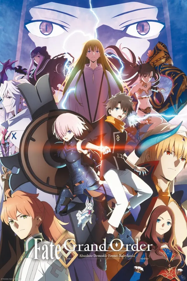 ABYSTYLE Poster Fate Grand Order - Fujimaru and Gilgamesh 38x52cm Divers
