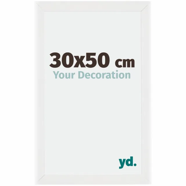 yd. Your Decoration - Fotolijst 30x50 cm - MDF - Wit Hoogglans - Mura