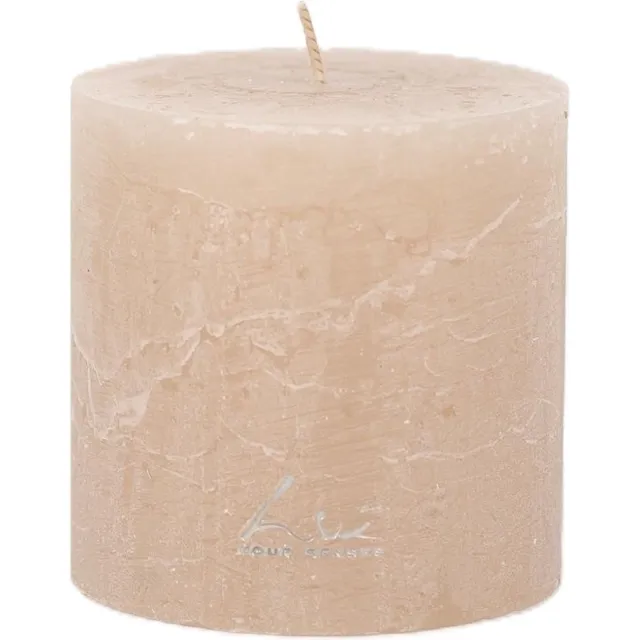 LUZ Rasteli Luz Your Senses Stomp Kaars Crème-Latte D 9 cm H 9 cm