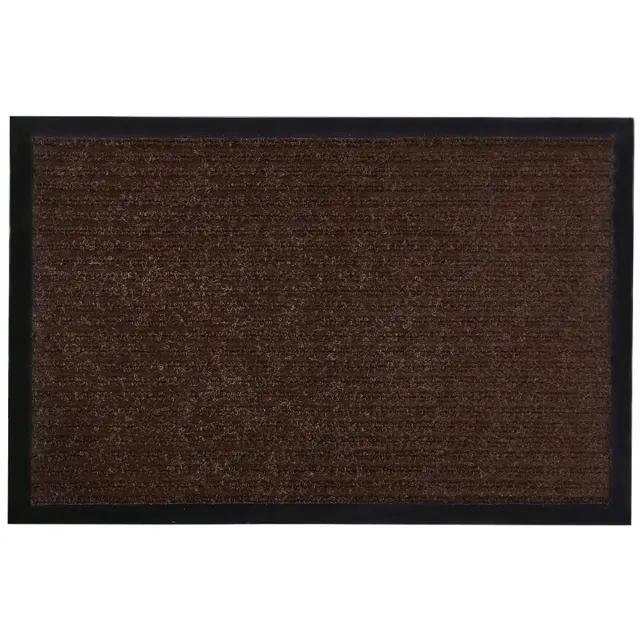 Krystynka Antislip Deurmat 80x60 cm - Duurzaam en Makkelijk Schoon te Maken Grijs